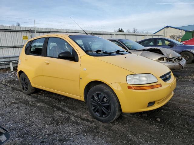 KL1TD666X8B152004 - 2008 CHEVROLET AVEO BASE YELLOW photo 4