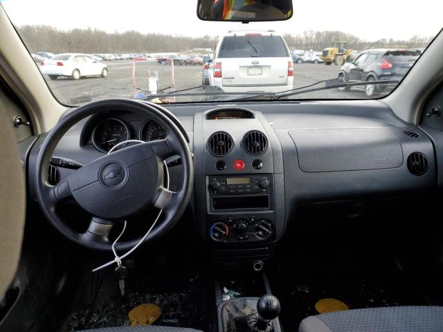 KL1TD666X8B152004 - 2008 CHEVROLET AVEO BASE YELLOW photo 8