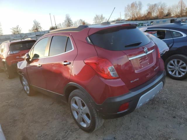 KL4CJASB1GB613803 - 2016 BUICK ENCORE BURGUNDY photo 2