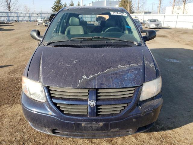 1D4GP25R16B711204 - 2006 DODGE CARAVAN SE BLUE photo 5