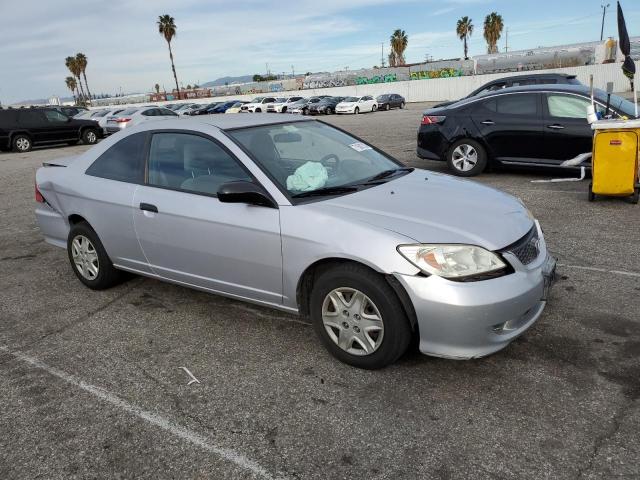 1HGEM22114L006830 - 2004 HONDA CIVIC DX V SILVER photo 4