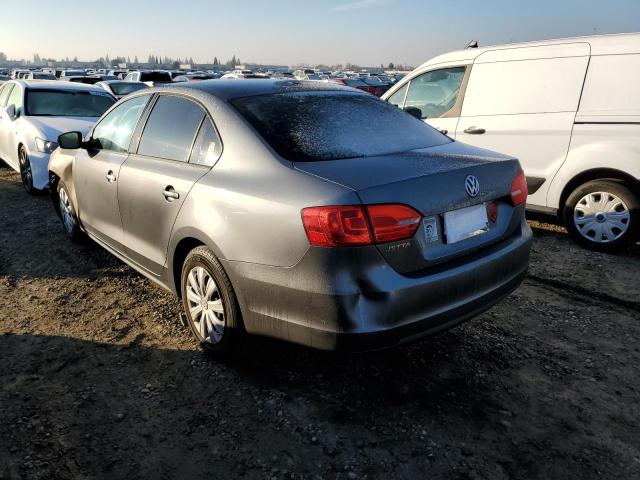 3VW2K7AJ5EM305658 - 2014 VOLKSWAGEN JETTA BASE 灰色 照片 2