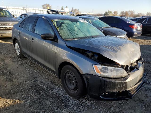 3VW2K7AJ5EM305658 - 2014 VOLKSWAGEN JETTA BASE 灰色 照片 4