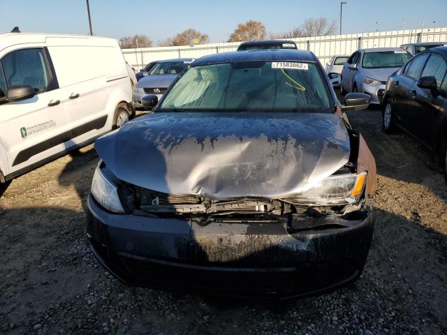 3VW2K7AJ5EM305658 - 2014 VOLKSWAGEN JETTA BASE 灰色 照片 5