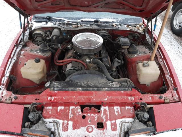 1G2AW87H0EL274502 - 1984 PONTIAC FIREBIRD T RED photo 11