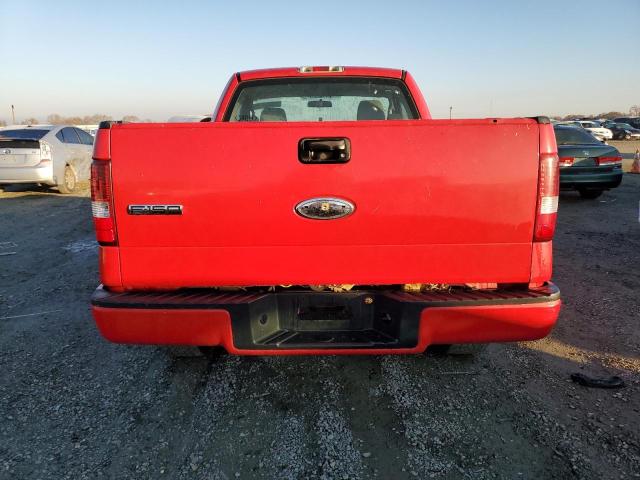 1FTRF12W84NA46777 - 2004 FORD F-150 RED photo 6