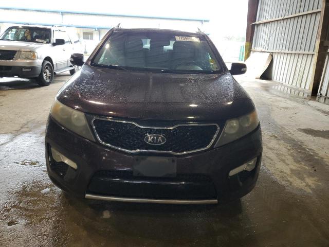 5XYKW4A2XBG129780 - 2011 KIA SORENTO SX BURGUNDY photo 5