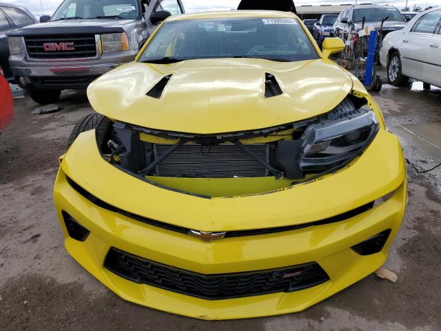 1G1FF1R79J0128245 - 2018 CHEVROLET CAMARO SS ყვითელი ფოტო 5
