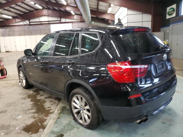 5UXWX9C58D0D06646 - 2013 BMW X3 XDRIVE2 BLACK photo 2