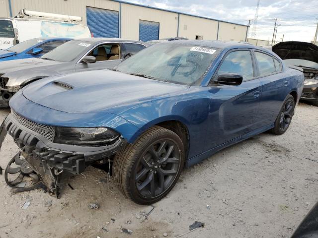 2C3CDXHG4NH206277 - 2022 DODGE CHARGER GT BLUE photo 1