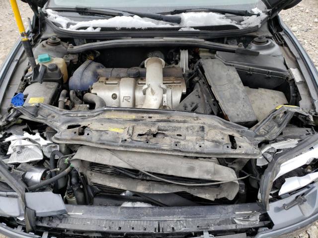 YV1RH527452462994 - 2005 VOLVO S60 R GRAY photo 11