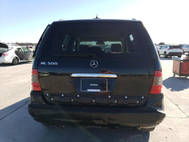 4JGAB75E45A523255 - 2005 MERCEDES-BENZ ML 500 BLACK photo 6