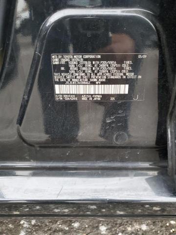 JTLZE4FE7A1098463 - 2010 TOYOTA SCION XB أسود صورة 12