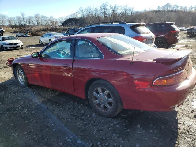 JT8CH32Y8X1002091 - 1999 LEXUS SC 400 RED photo 2