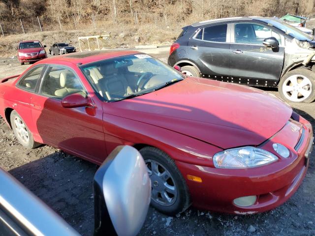 JT8CH32Y8X1002091 - 1999 LEXUS SC 400 RED photo 4