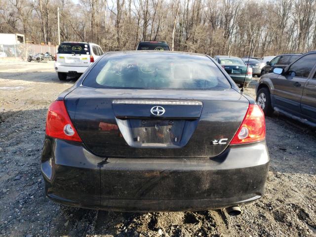 JTKDE177460094896 - 2006 TOYOTA SCION TC BLACK photo 6