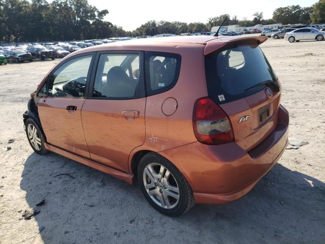 JHMGD38657S028080 - 2007 HONDA FIT S 橙色 照片 2