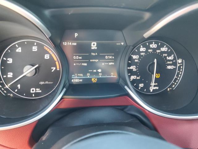 ZASPAKBN9M7D13312 - 2021 ALFA ROMEO STELVIO TI GRAY photo 9