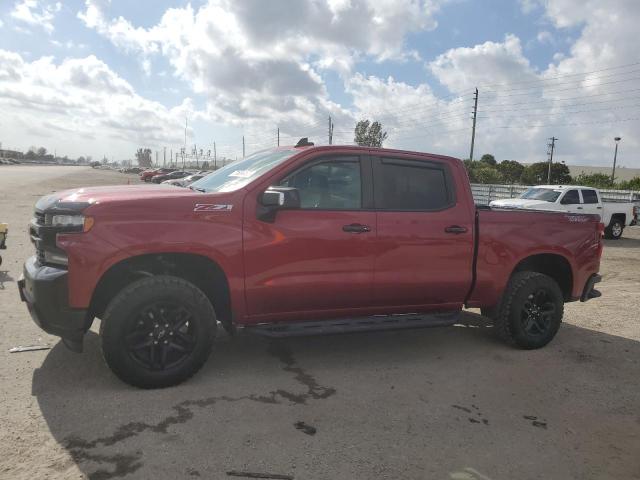 1GCPYFED2KZ114487 - 2019 CHEVROLET SILVERADO BURGUNDY photo 1