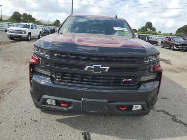 1GCPYFED2KZ114487 - 2019 CHEVROLET SILVERADO BURGUNDY photo 5