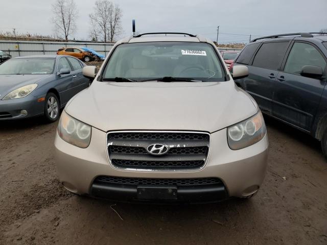 5NMSG73D27H102518 - 2007 HYUNDAI SANTA FE G TAN photo 5