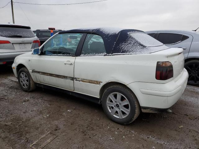 3VWCC21V9YM802675 - 2000 VOLKSWAGEN CABRIO GL WHITE photo 2