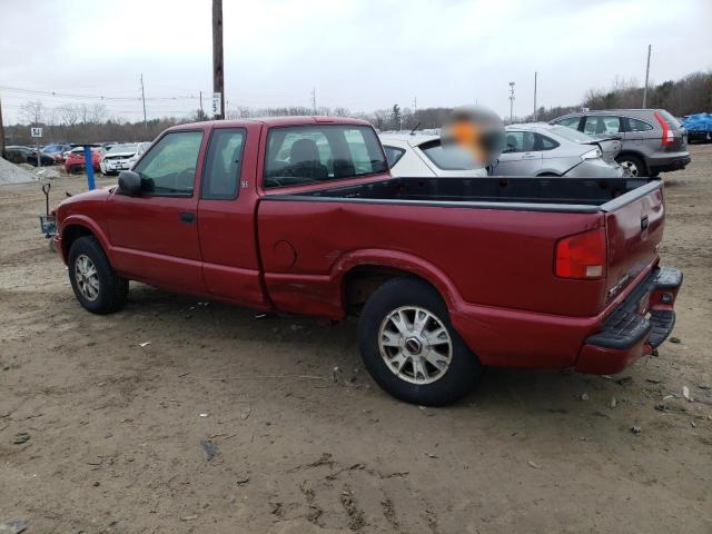 1GTDT19X238****** - 2003 GMC SONOMA RED photo 2