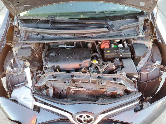 VNKJTUD35GA057216 - 2016 TOYOTA YARIS L GRAY photo 11