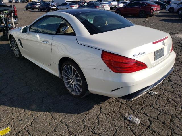 W1KJK6GA3LF061009 - 2020 MERCEDES-BENZ SL 450 WHITE photo 2