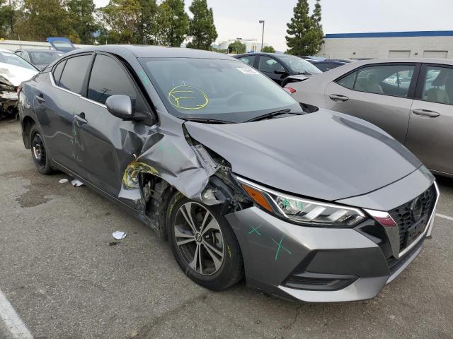 3N1AB8CV4LY222896 - 2020 NISSAN SENTRA SV GRAY photo 4