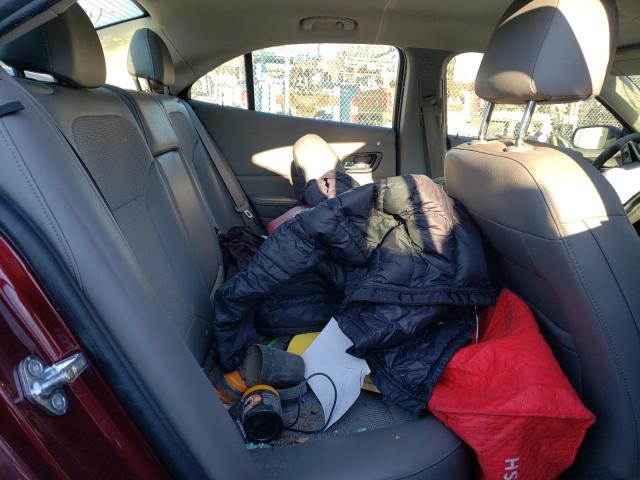 1G11C5SL6FF307185 - 2015 CHEVROLET MALIBU 1LT ბურგუნდია ფოტო 10