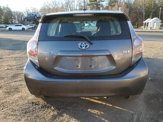 JTDKDTB34C1520626 - 2012 TOYOTA PRIUS C GRAY photo 6