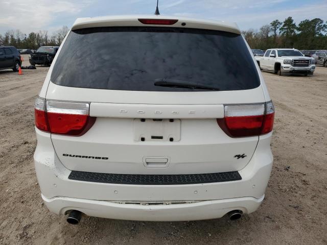 1C4SDHCT6CC252999 - 2012 DODGE DURANGO R/ WHITE photo 6