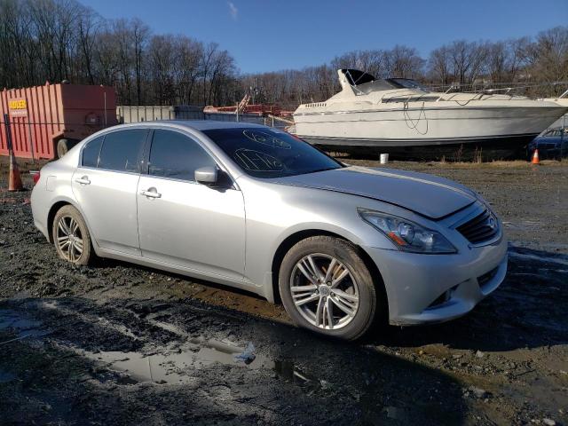 JN1CV6AR7AM253795 - 2010 INFINITI G37 GRAY photo 4