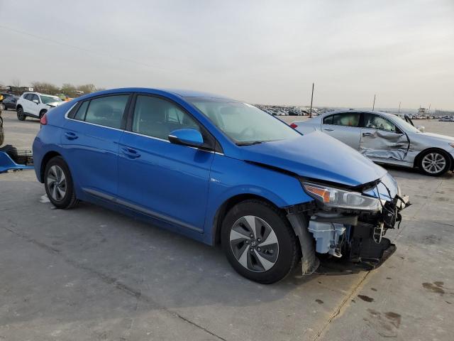 KMHC75LC2JU090639 - 2018 HYUNDAI IONIQ SEL BLUE photo 4