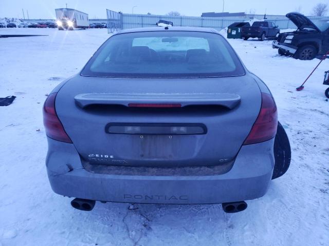2G2WR554871236245 - 2007 PONTIAC GRAND PRIX GRAY photo 6
