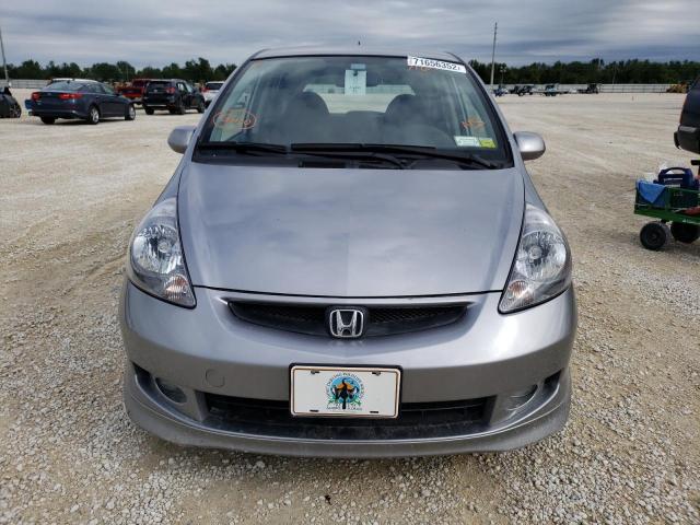 JHMGD38677S067611 - 2007 HONDA FIT S 灰色 照片 5