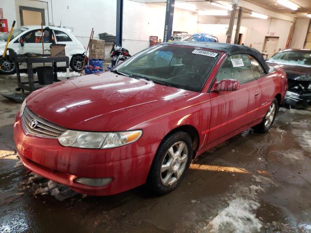 2T1FF28P62C599811 - 2002 TOYOTA CAMRY SOLA RED photo 1
