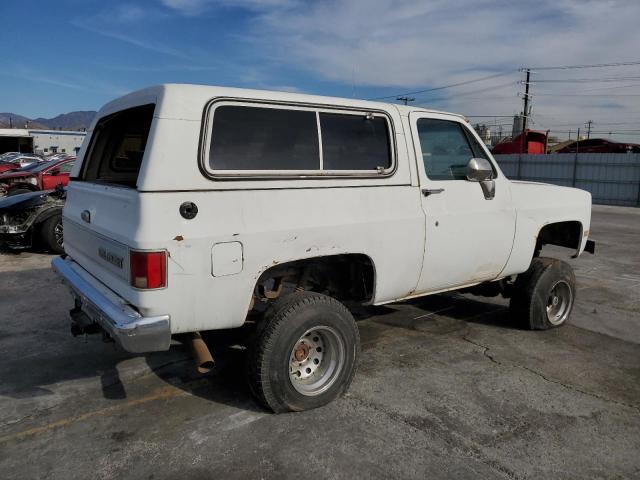 1G8EK18H9CF142634 - 1982 CHEVROLET BLAZER K10 WHITE photo 3