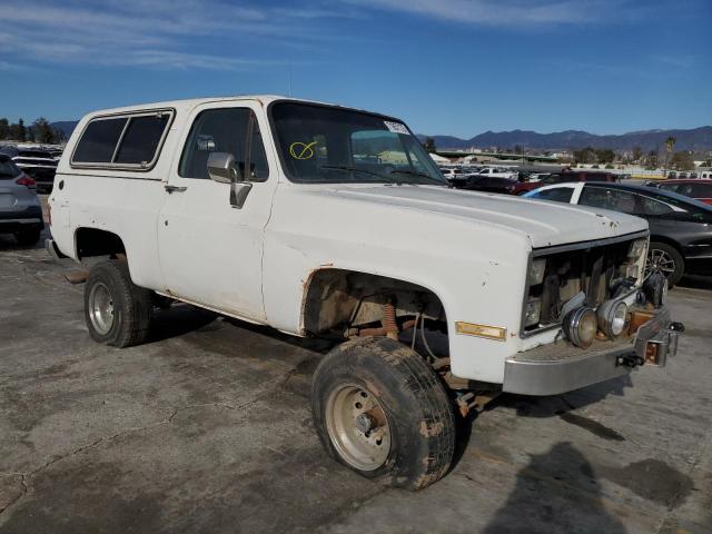 1G8EK18H9CF142634 - 1982 CHEVROLET BLAZER K10 WHITE photo 4