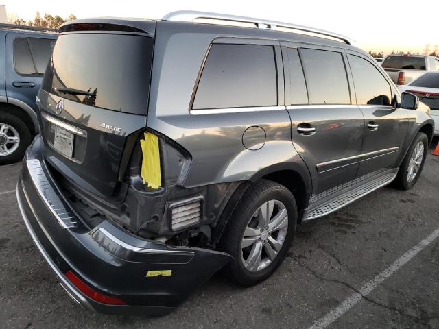 4JGBF7BE6BA655541 - 2011 MERCEDES-BENZ GL 450 4MA GRAY photo 3