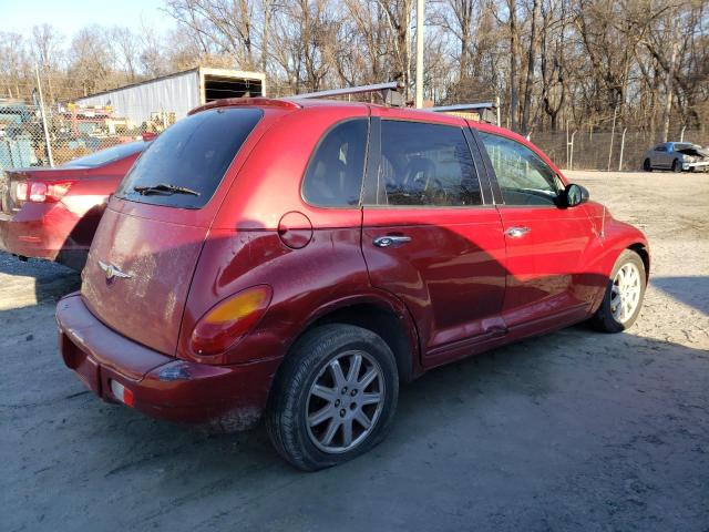 3A4GY5F98AT164671 - 2010 CHRYSLER PT CRUISER RED photo 3