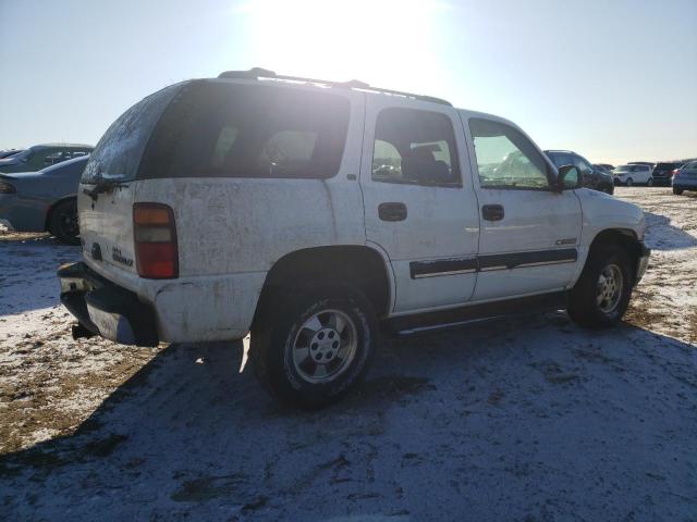 1GNEC13TX1J173178 - 2001 CHEVROLET TAHOE WHITE photo 3