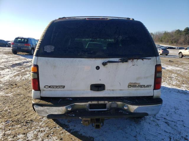 1GNEC13TX1J173178 - 2001 CHEVROLET TAHOE WHITE photo 6