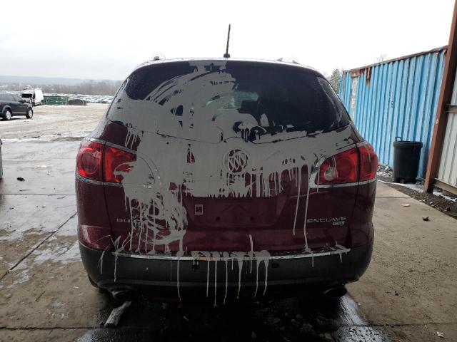 5GAER23788J219957 - 2008 BUICK ENCLAVE CX MAROON photo 6