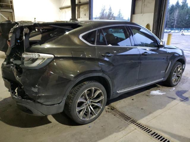 5UXKU2C52F0F95346 - 2015 BMW X6 GRAY photo 3
