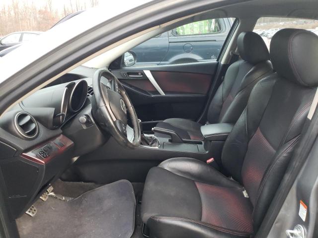 JM1BL1H38A1347396 - 2010 MAZDA SPEED 3 GRAY photo 7