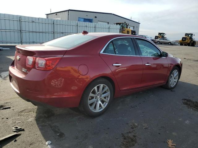 1G11H5SLXEF109709 - 2014 CHEVROLET MALIBU LTZ წითელი ფოტო 3