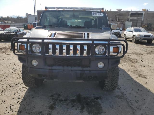 5GRGN22U85H132068 - 2005 HUMMER H2 SUT GRAY photo 5