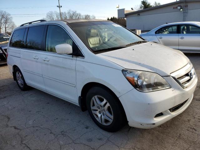 5FNRL38797B435452 - 2007 HONDA ODYSSEY EX WHITE photo 4